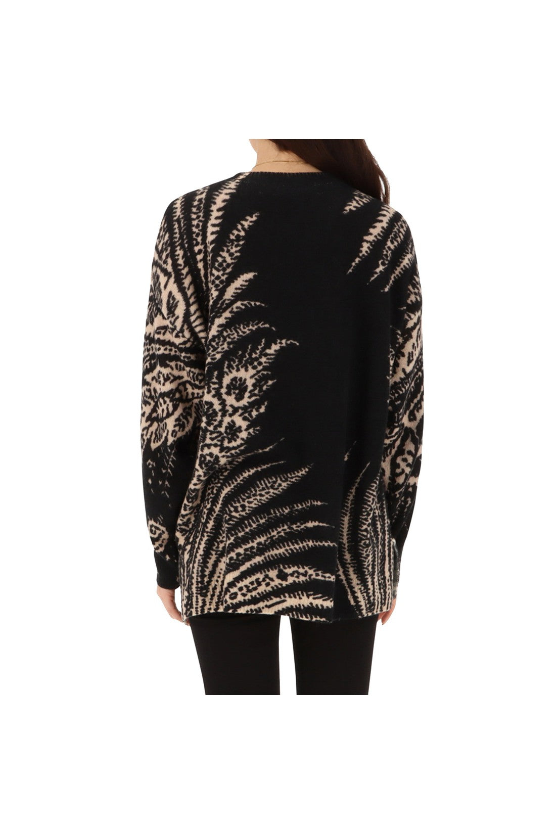 ETRO-OUTLET-SALE-Etro Wool Printed Sweater-ARCHIVIST