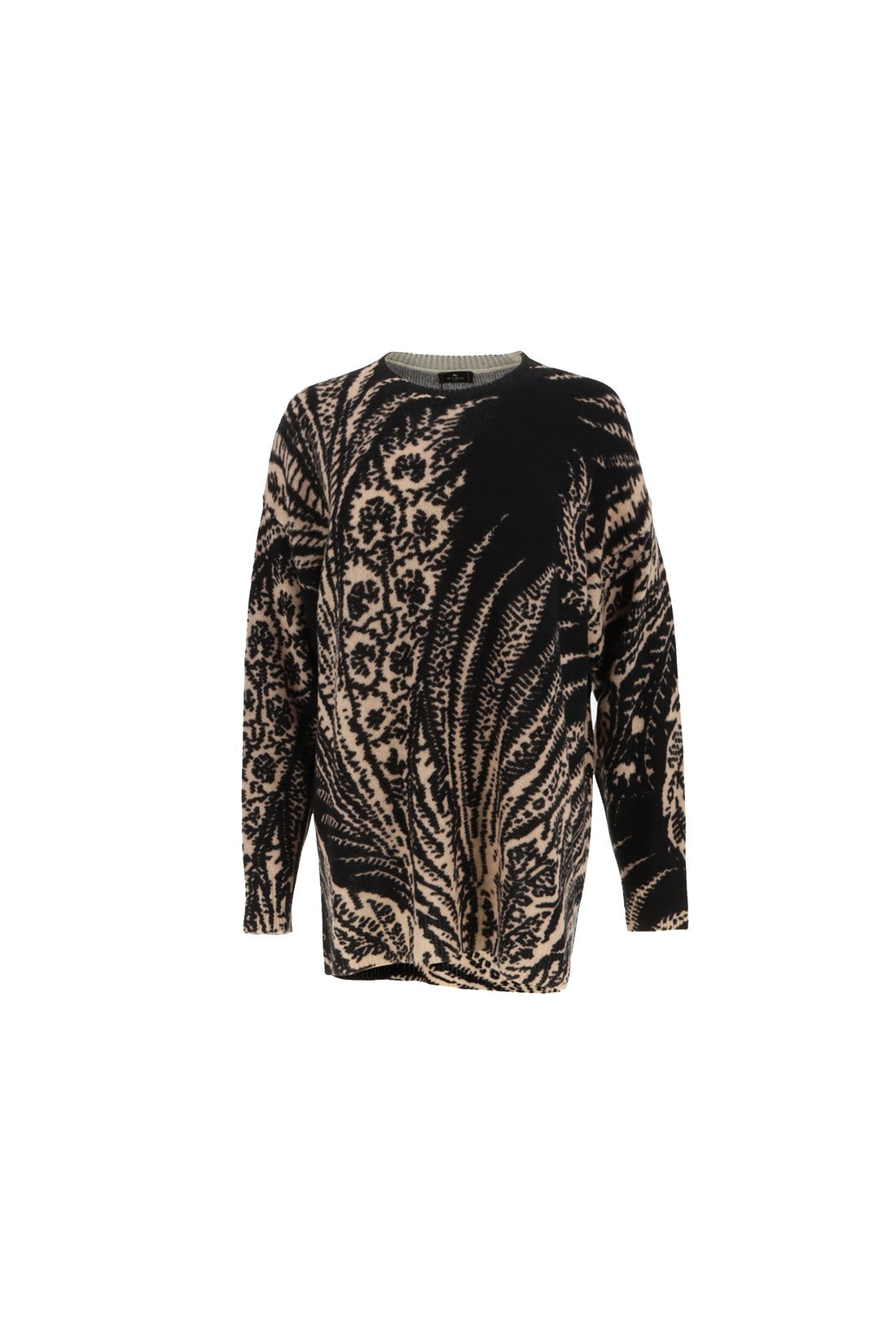 ETRO-OUTLET-SALE-Etro Wool Printed Sweater-ARCHIVIST