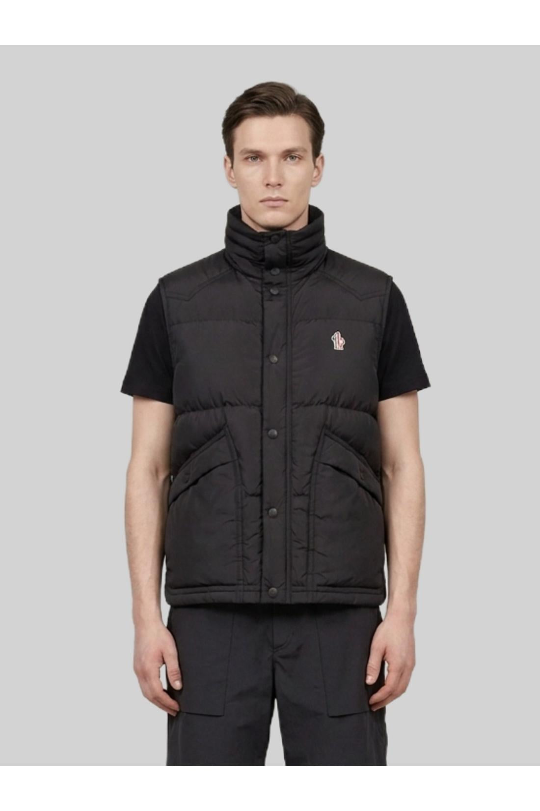 Moncler grenoble-OUTLET-SALE-Evans feather-padded vest-ARCHIVIST