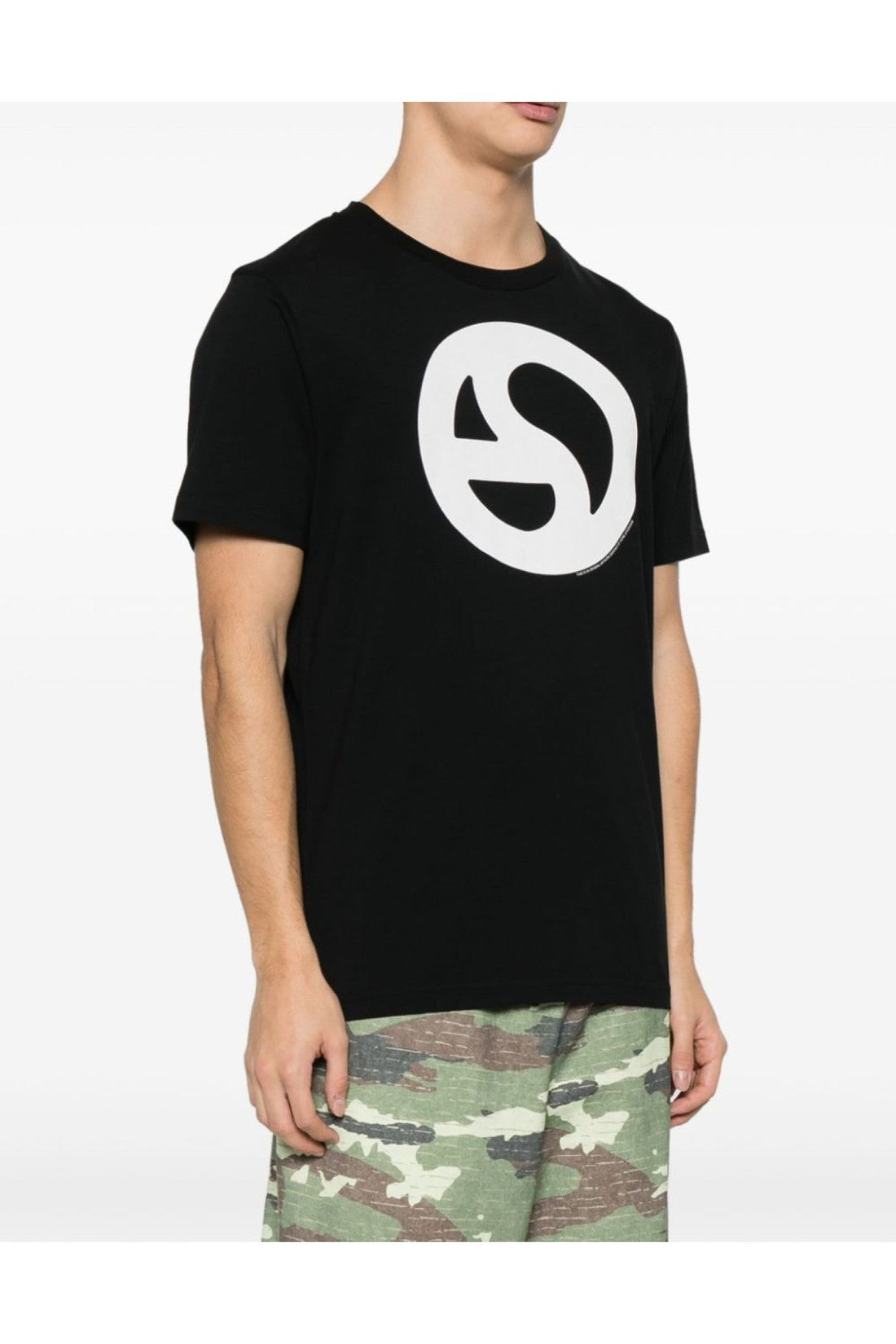 Acne Studios-OUTLET-SALE-Everest Logogram T-Shirt-ARCHIVIST