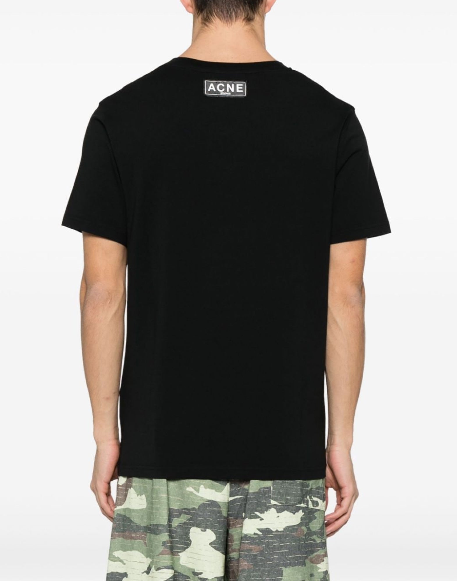 Acne Studios-OUTLET-SALE-Everest Logogram T-Shirt-ARCHIVIST