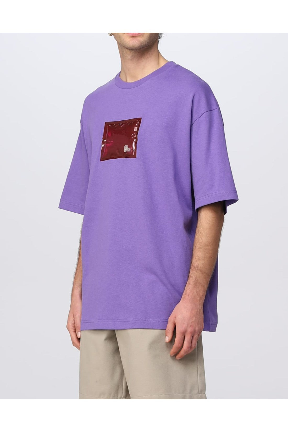 Acne Studios-OUTLET-SALE-Exford Inflate Logo T-Shirt-ARCHIVIST