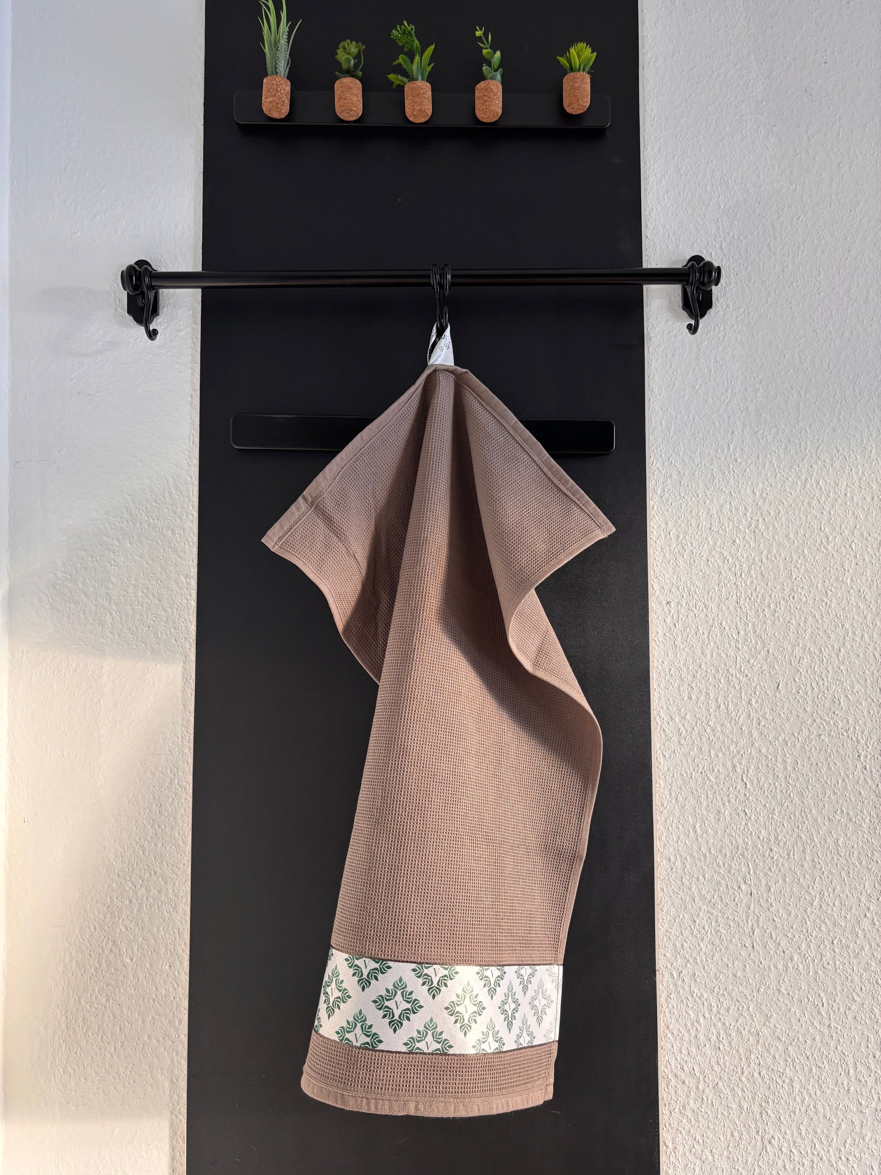 Verdancia-Waffel-Küchentuch - 100% Baumwolle - 50x70cm-Küchentuch-Black-Deal-Outlet-by-ARCHIVIST