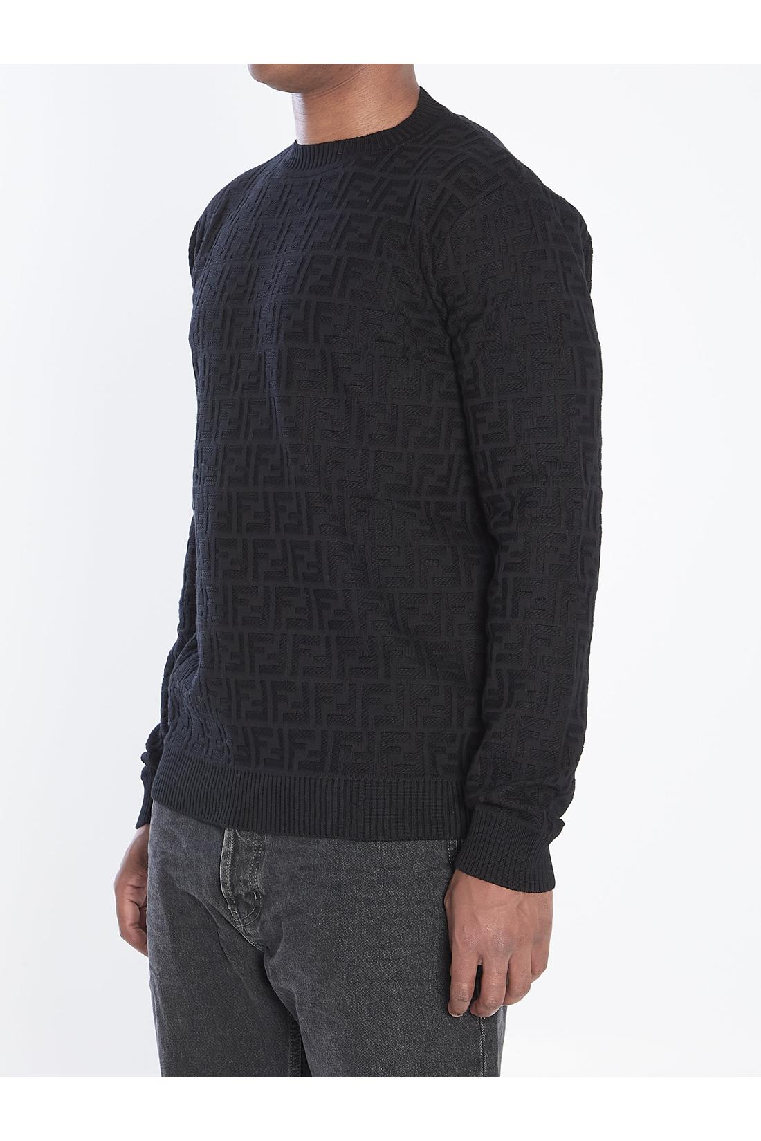 Fendi-OUTLET-SALE-FF monogram pullover-ARCHIVIST