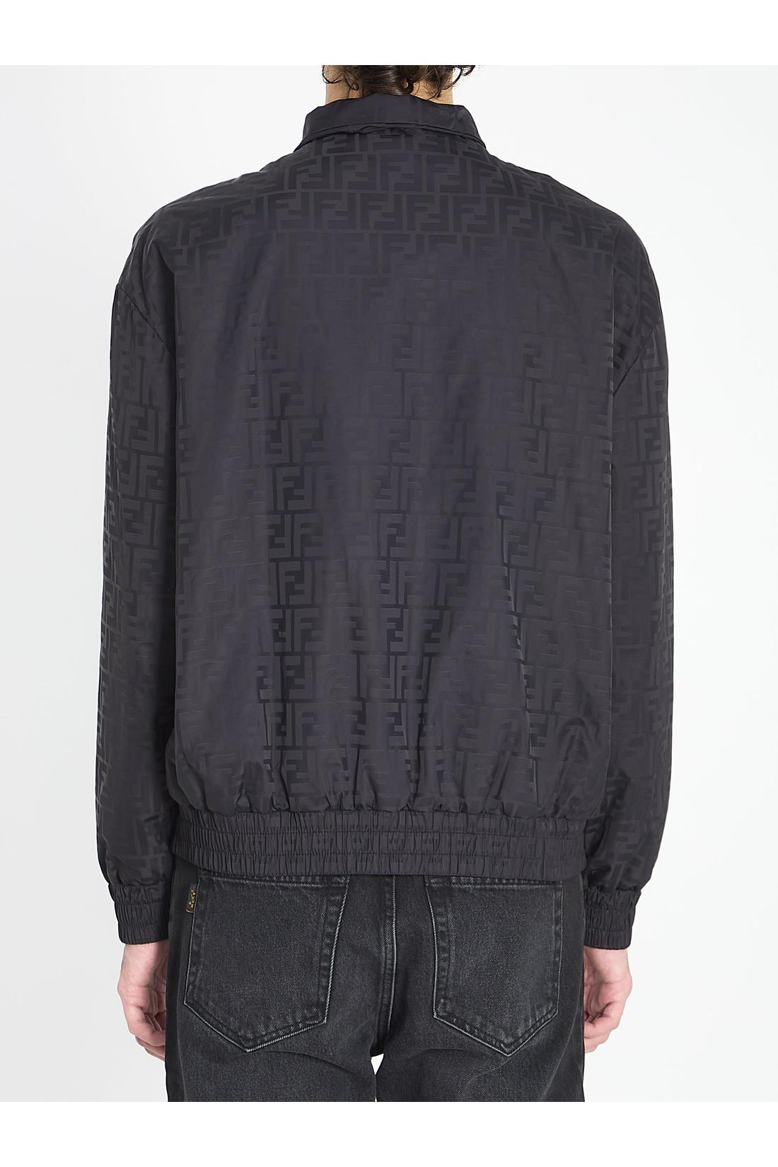 Fendi-OUTLET-SALE-FF nylon bomber jacket-ARCHIVIST