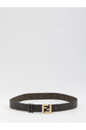 Fendi-OUTLET-SALE-FF reversible belt-ARCHIVIST