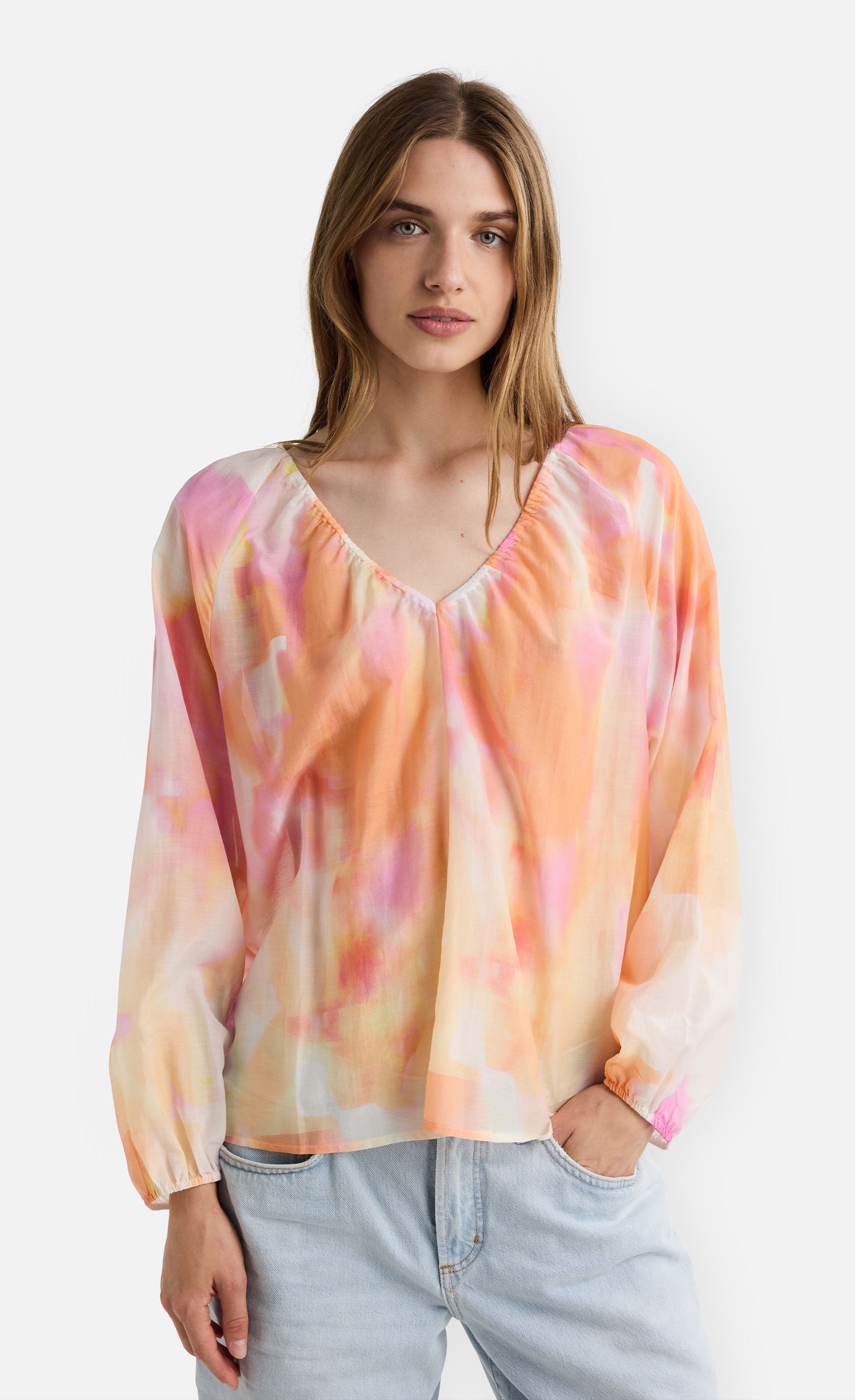 Leoniedela-Hemden & Blusen-Iheart-OUTLET-XS-water colors-ARCHIVIST-ARCHIVE-SALE