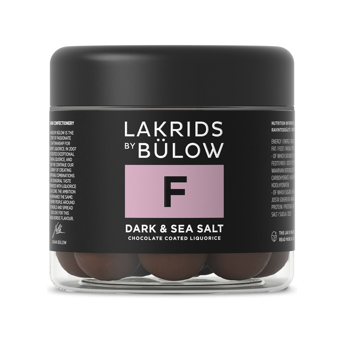 Genusskontor-LAKRIDS BÜLOW - F: Dark & Sea Salt-Black-Deal-Outlet-by-ARCHIVIST