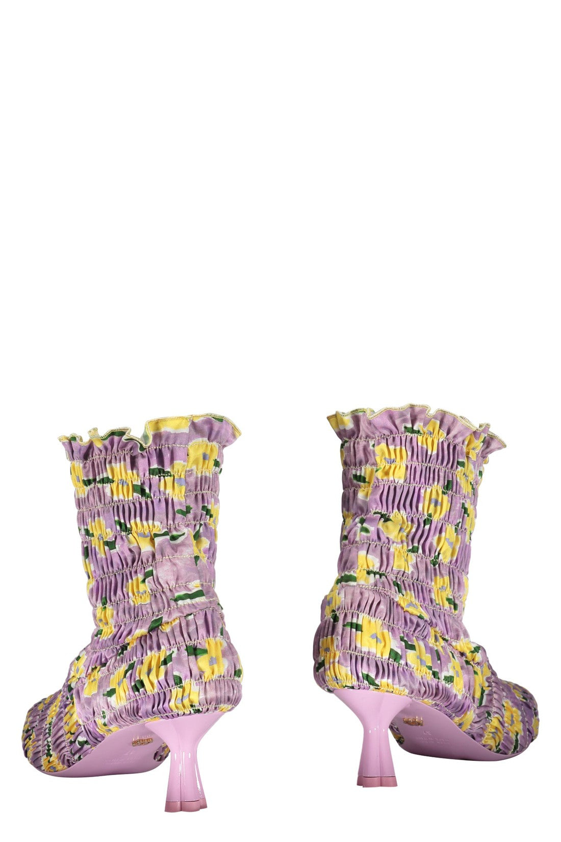 Amy Crookes-OUTLET-SALE-Fabric ankle boots-ARCHIVIST