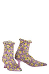 Amy Crookes-OUTLET-SALE-Fabric ankle boots-ARCHIVIST