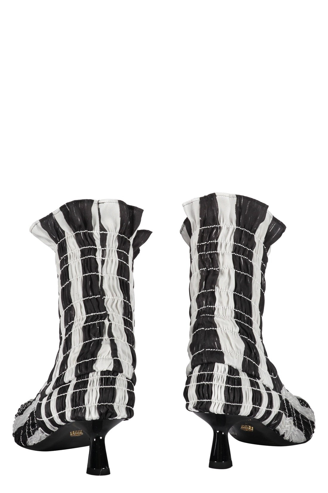 Amy Crookes-OUTLET-SALE-Fabric ankle boots-ARCHIVIST