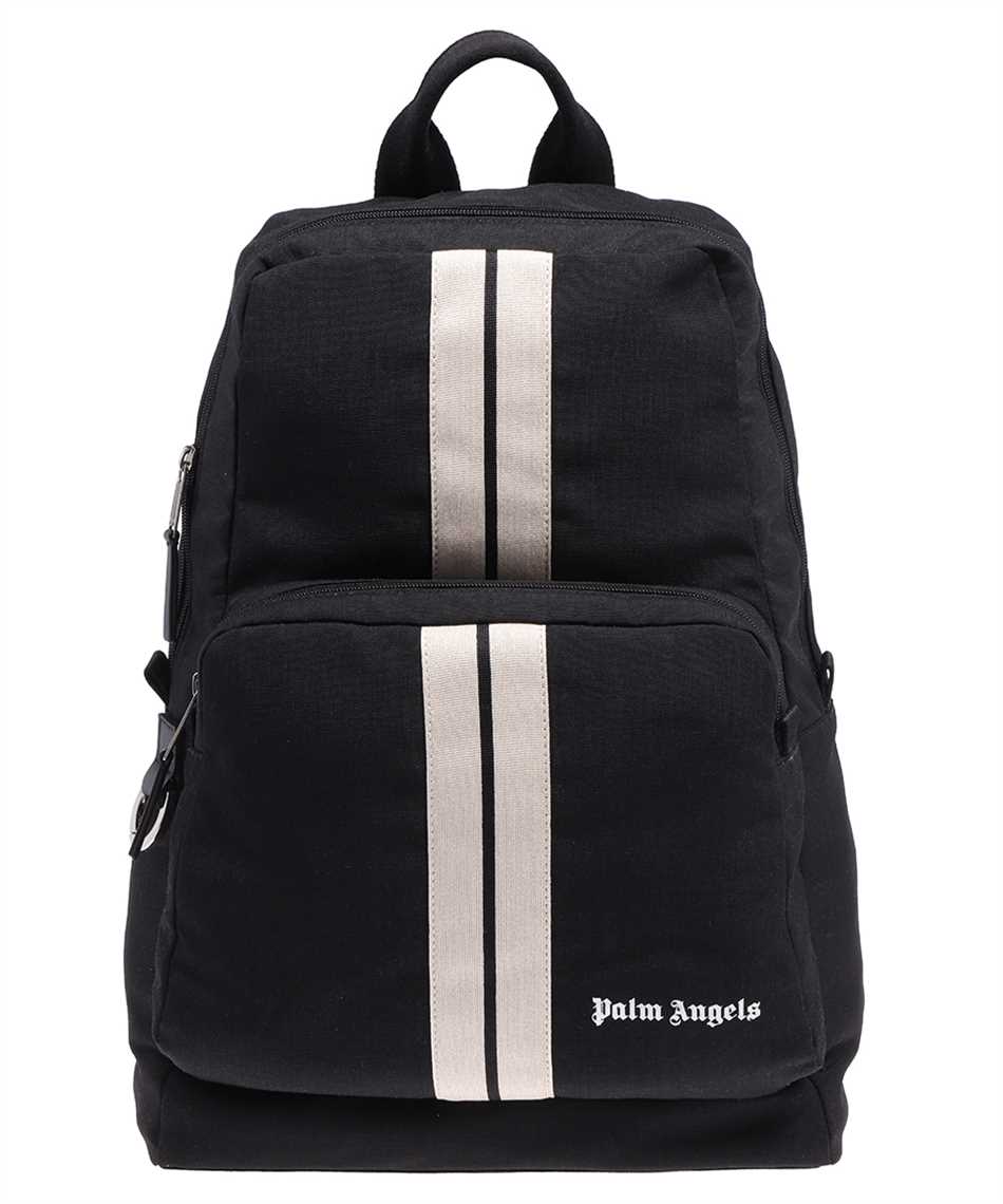 Palm Angels-OUTLET-SALE-Fabric backpack with logo-ARCHIVIST