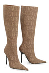 Versace-OUTLET-SALE-Fabric knee boots-ARCHIVIST