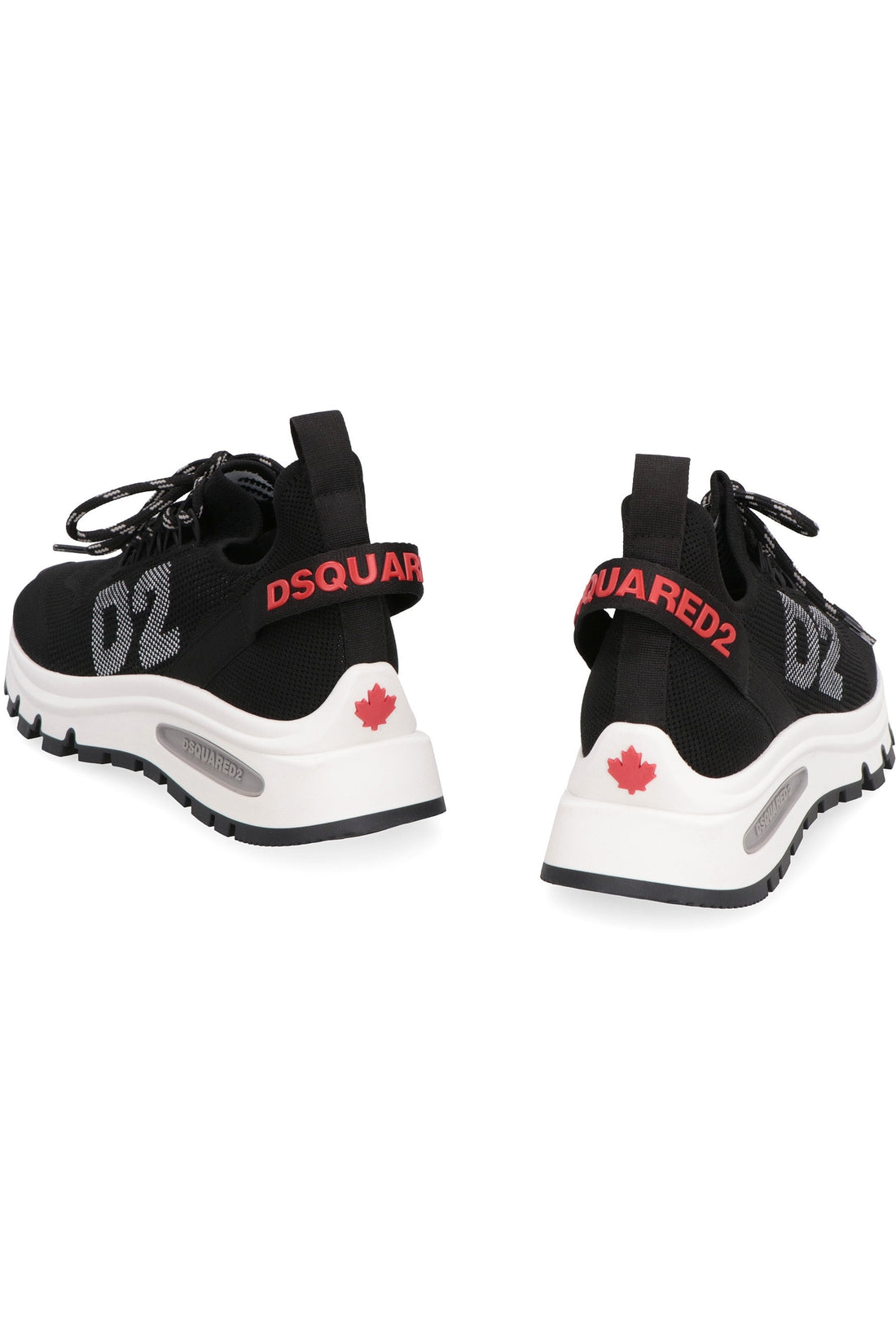 Dsquared2-OUTLET-SALE-Fabric low-top sneakers-ARCHIVIST