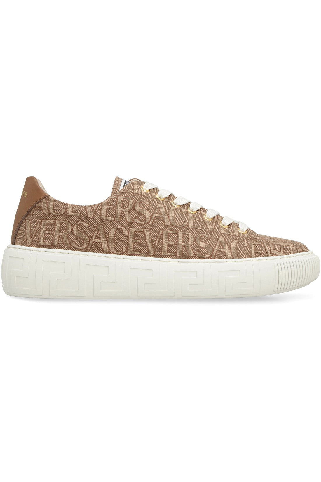 Versace-OUTLET-SALE-Fabric low-top sneakers-ARCHIVIST