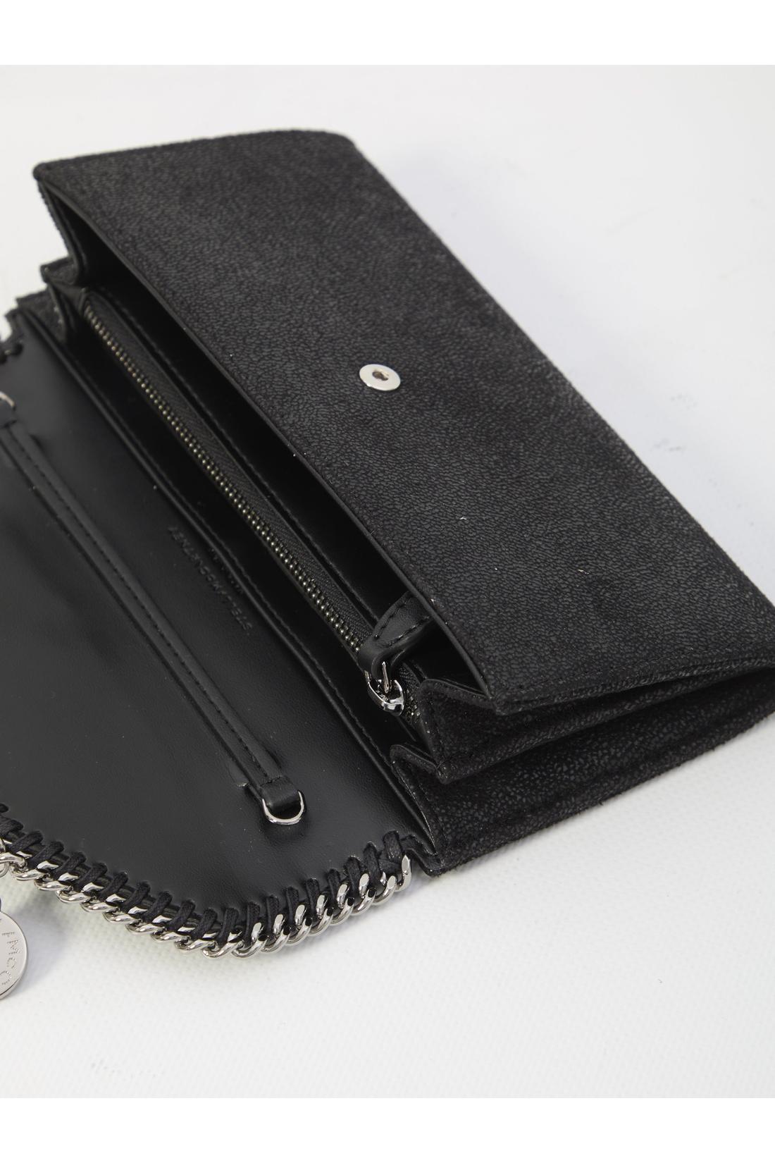 Stella Mccartney-OUTLET-SALE-Falabella continental wallet on chain-ARCHIVIST