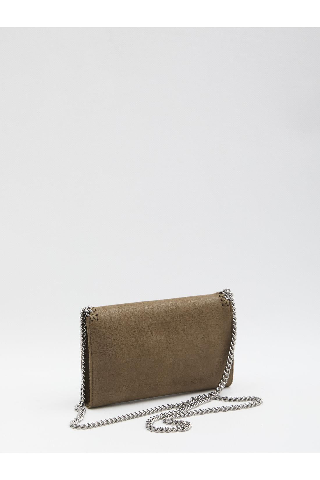 Stella Mccartney-OUTLET-SALE-Falabella wallet with chain-ARCHIVIST