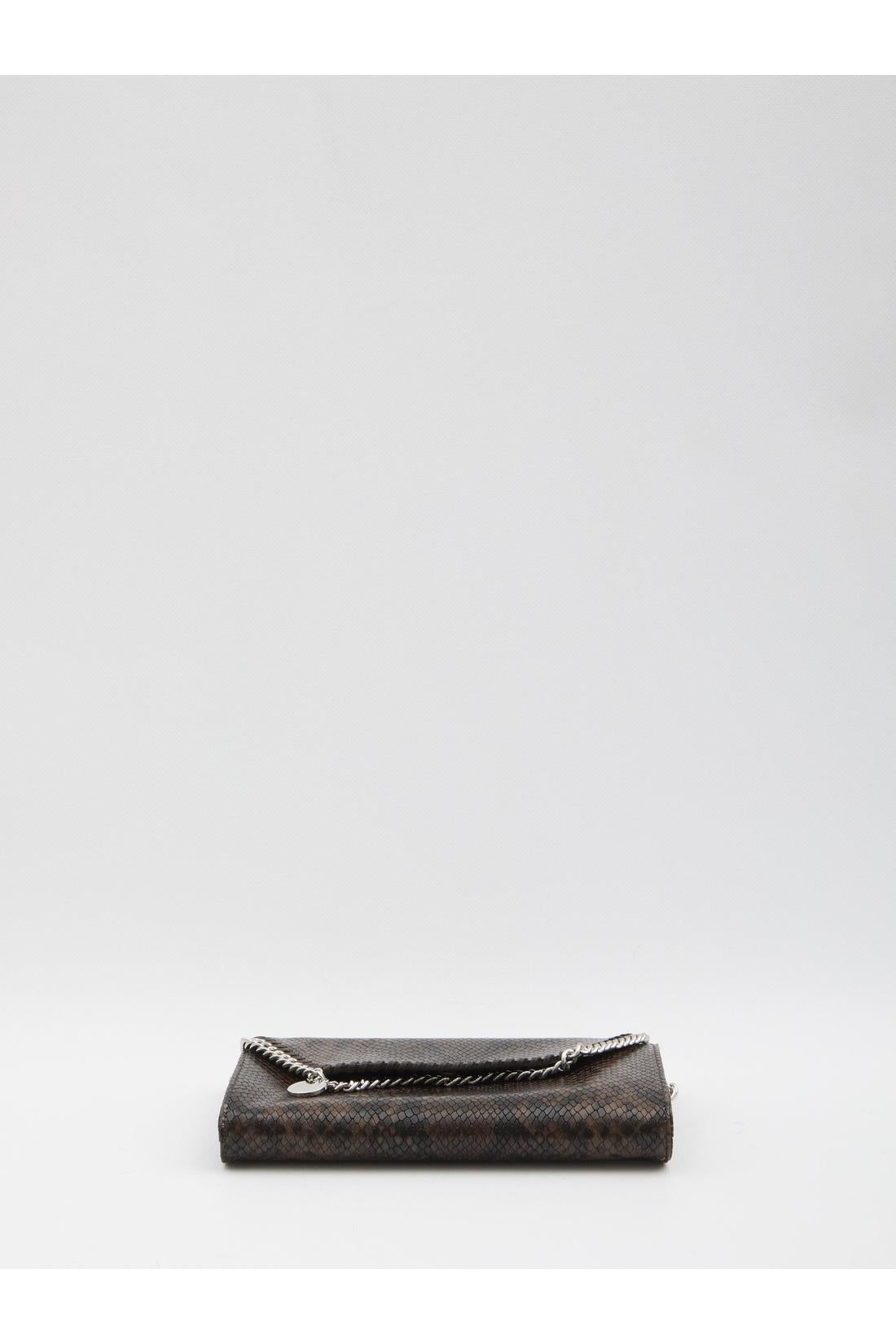 Stella Mccartney-OUTLET-SALE-Falabella wallet with chain-ARCHIVIST