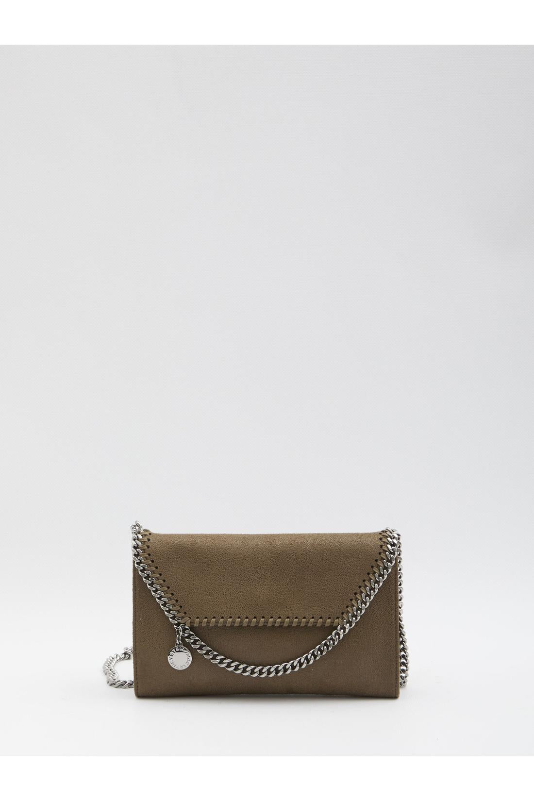 Stella Mccartney-OUTLET-SALE-Falabella wallet with chain-ARCHIVIST