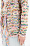Odeeh-Fancy Cable Cardigan, Multicolor-Strick & Pullover-Black-Deal-Outlet-by-ARCHIVIST