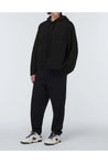 Acne Studios-OUTLET-SALE-Farmy Chain Rib Logo Tape Hoodie-ARCHIVIST