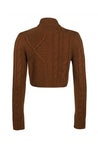 Max Mara-OUTLET-SALE-Fasto cashmere-wool blend cropped cardigan-ARCHIVIST