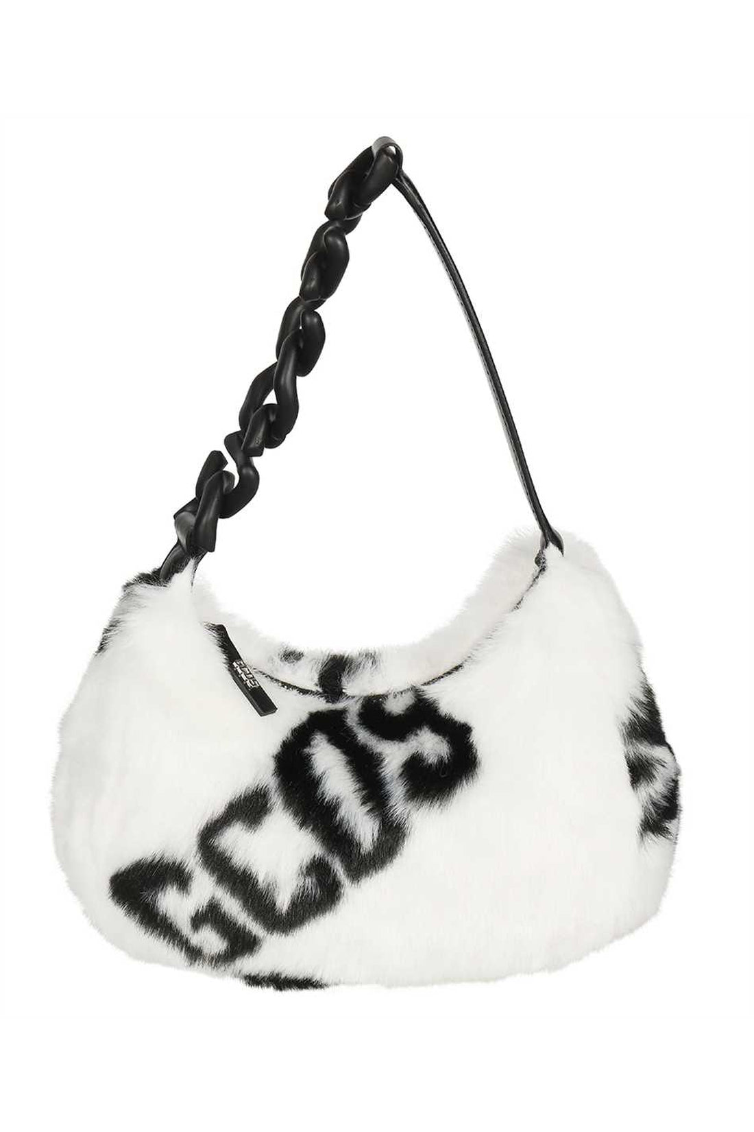 GCDS-OUTLET-SALE-Faux fur Hobo bag-ARCHIVIST