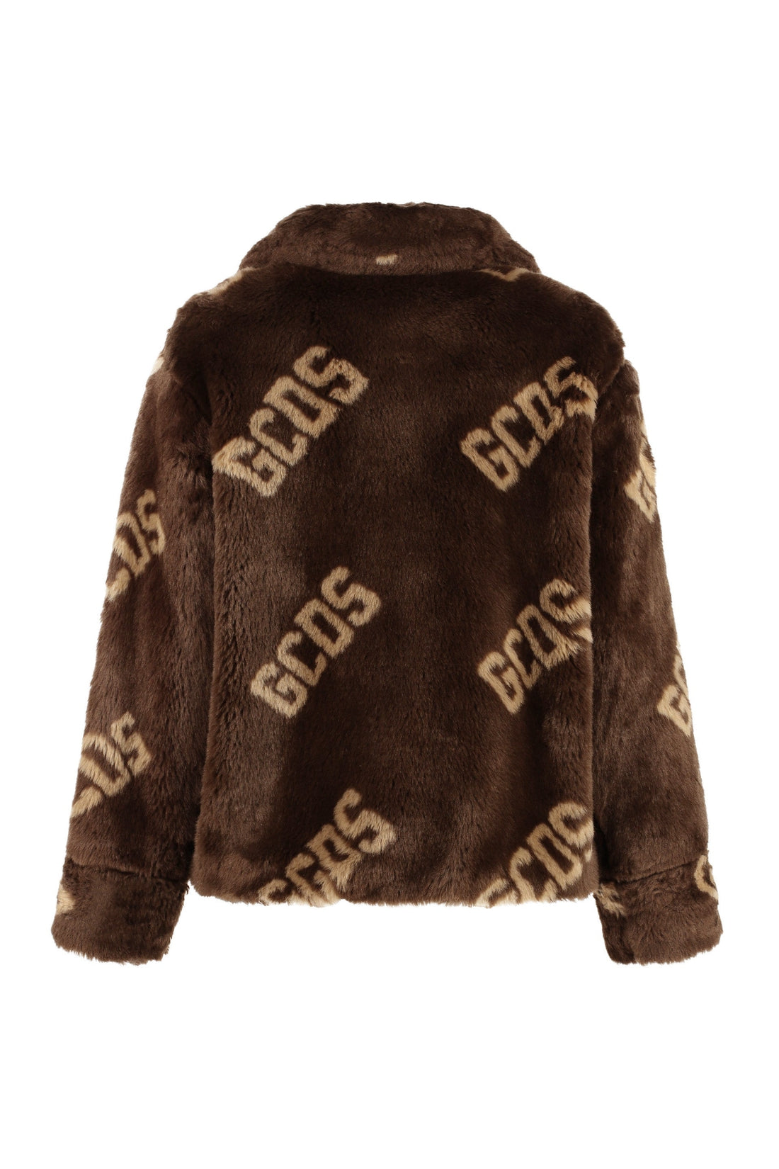 GCDS-OUTLET-SALE-Faux fur coat-ARCHIVIST