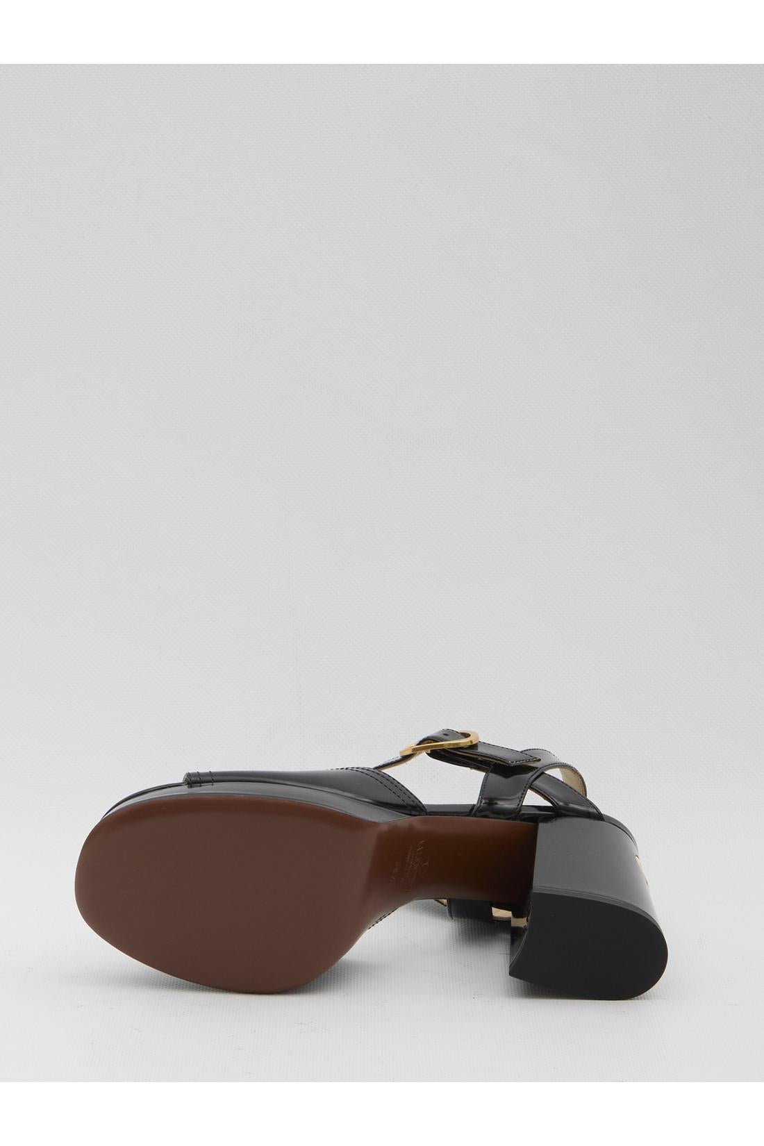 Valentino Garavani-OUTLET-SALE-Fawcette platform sandals-ARCHIVIST