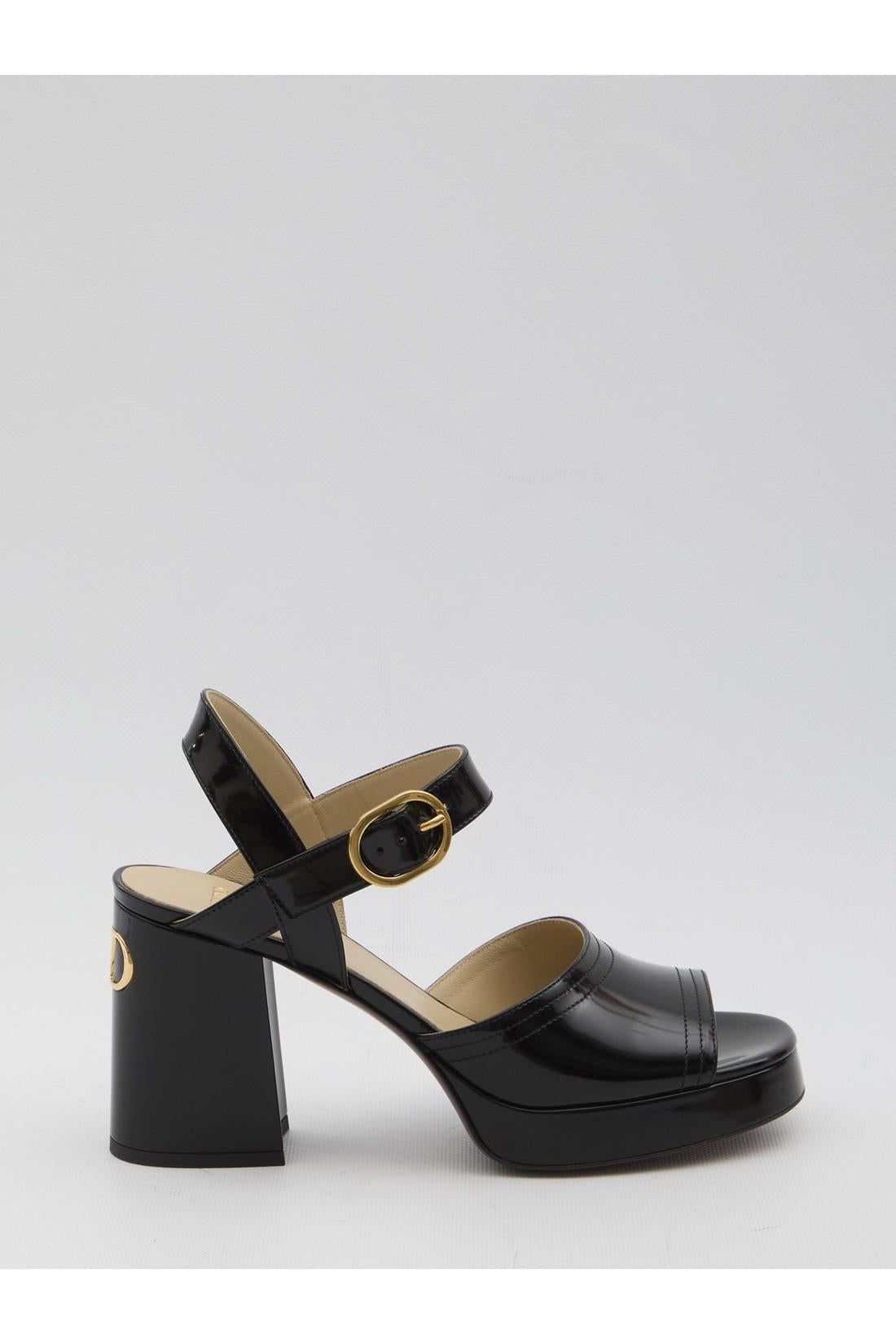 Valentino Garavani-OUTLET-SALE-Fawcette platform sandals-ARCHIVIST
