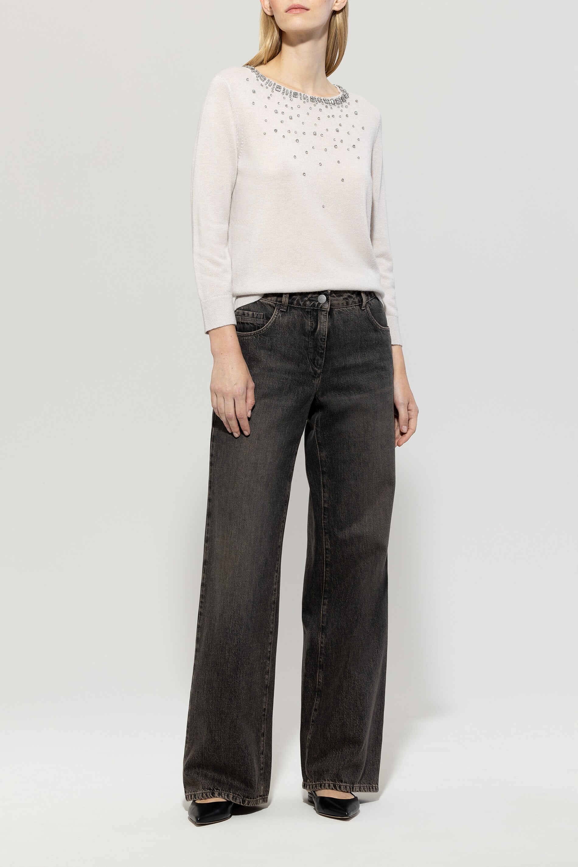 Luisa Cerano-Feinstrick-Pullover-Strick & Pullover-Black-Deal-Outlet-by-ARCHIVIST