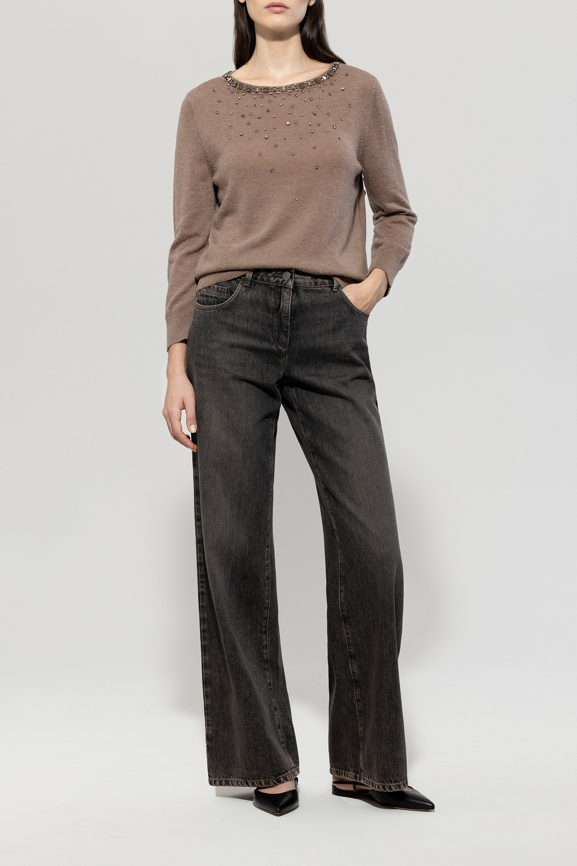 Luisa Cerano-Feinstrick-Pullover-Strick & Pullover-Black-Deal-Outlet-by-ARCHIVIST