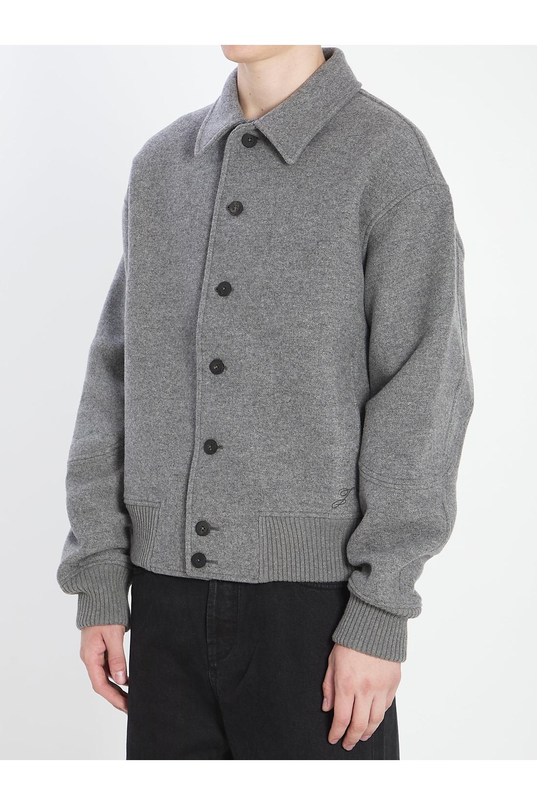 Jacquemus-OUTLET-SALE-Feltro bomber jacket-ARCHIVIST