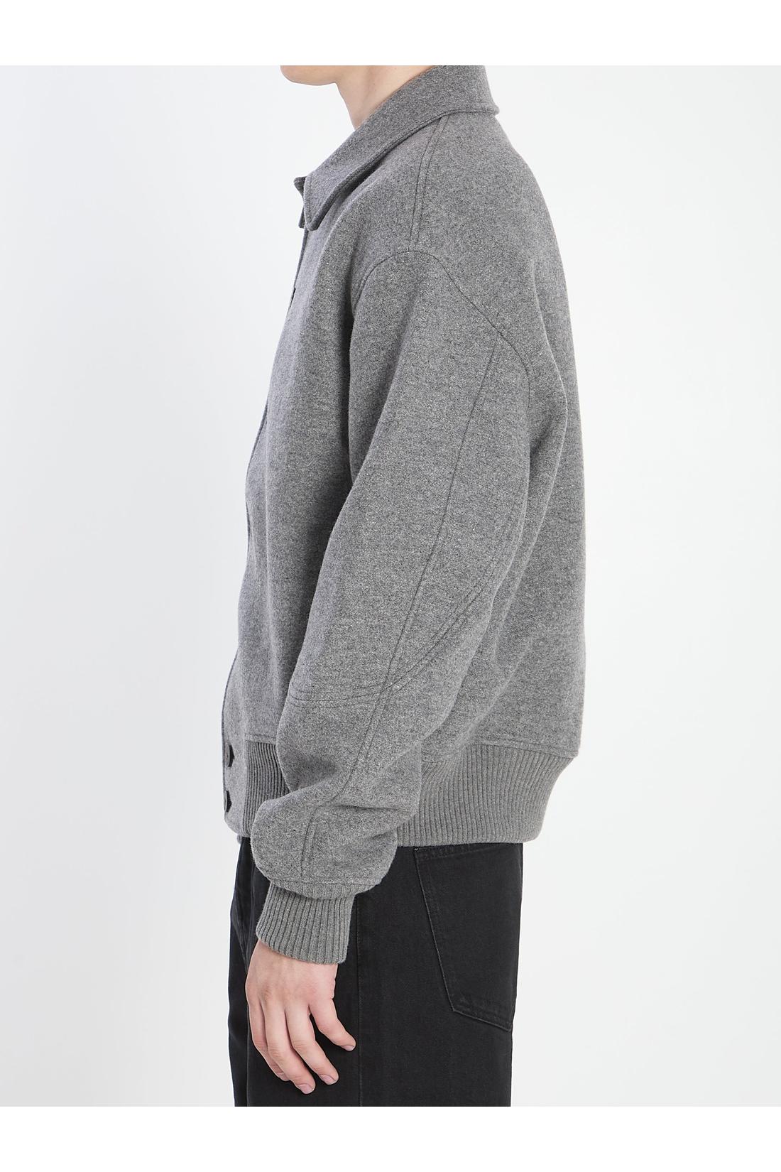 Jacquemus-OUTLET-SALE-Feltro bomber jacket-ARCHIVIST