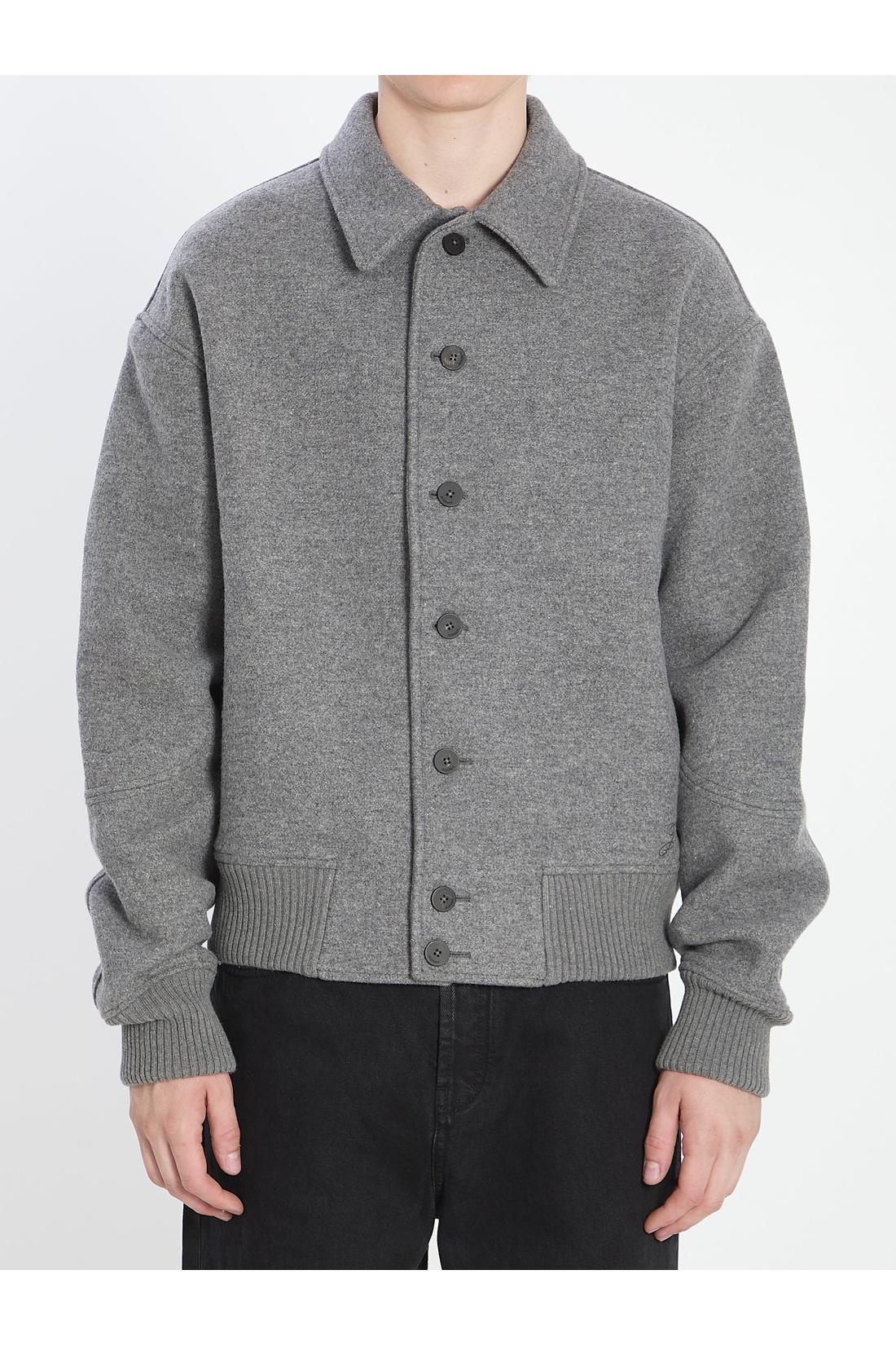 Jacquemus-OUTLET-SALE-Feltro bomber jacket-ARCHIVIST