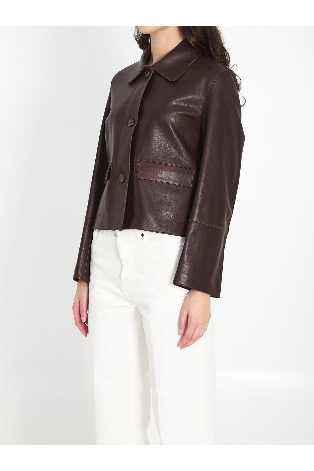 Arma-OUTLET-SALE-Fem vintage leather jacket-ARCHIVIST