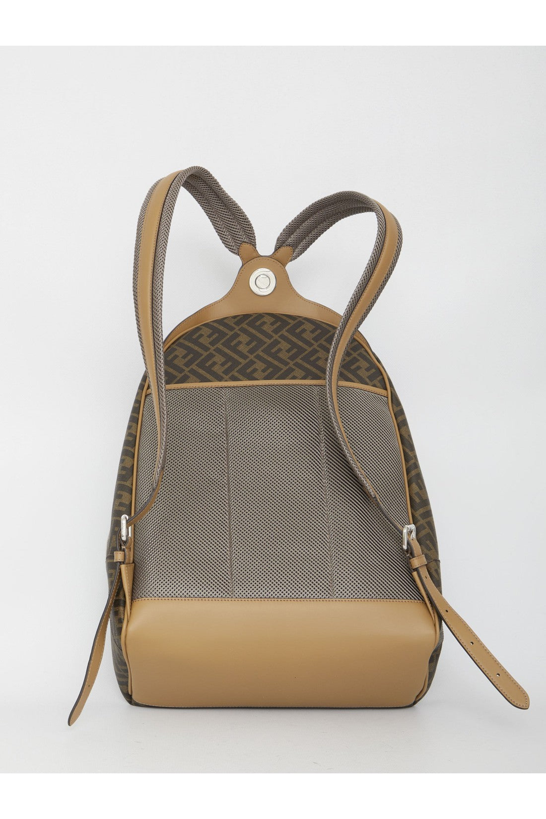 FENDI-OUTLET-SALE-Fendi Chiodo Medium Diagonal backpack-ARCHIVIST