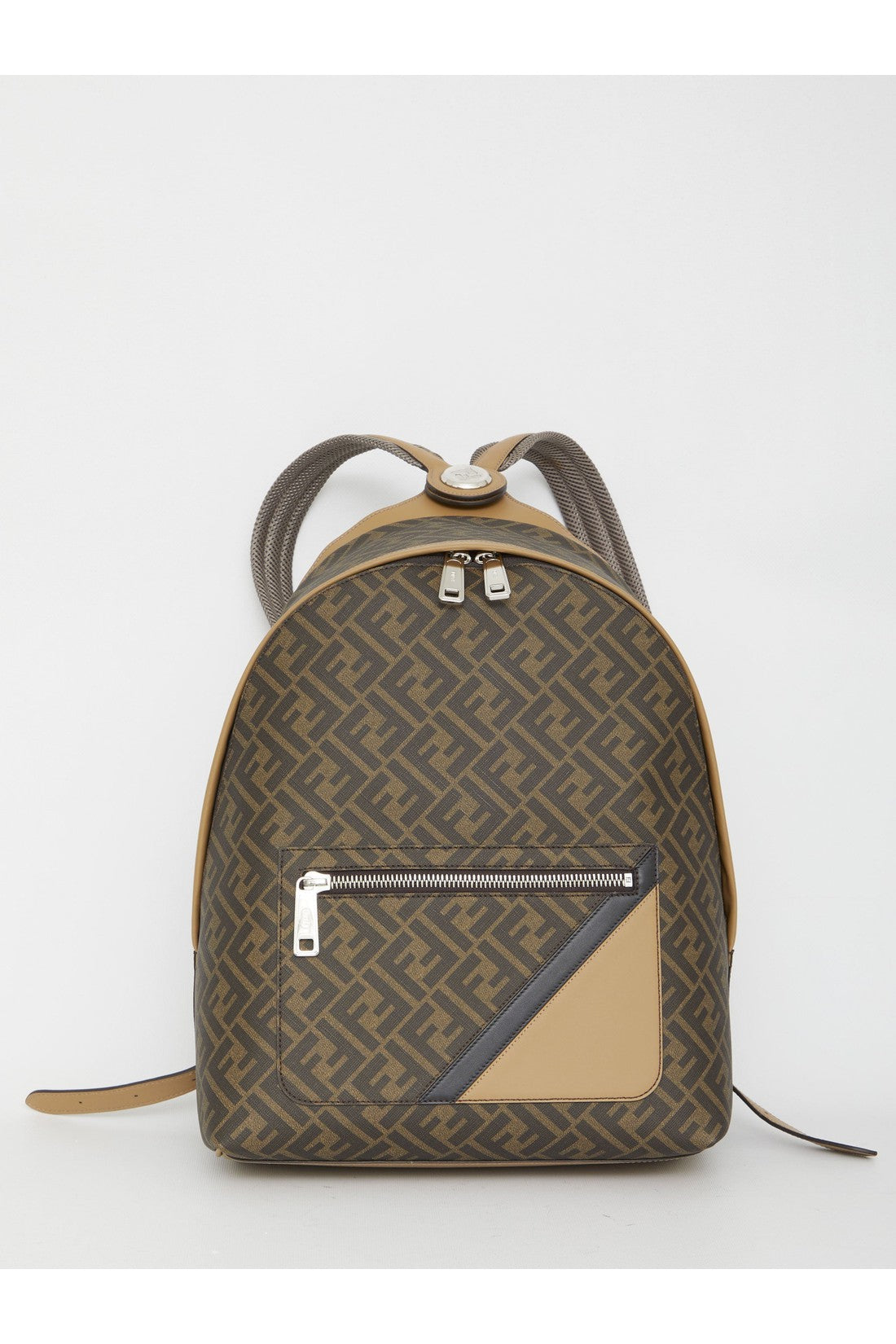 FENDI-OUTLET-SALE-Fendi Chiodo Medium Diagonal backpack-ARCHIVIST