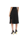 FENDI-OUTLET-SALE-Fendi Cotton And Silk Washed Skirt-ARCHIVIST