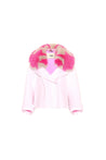 FENDI-OUTLET-SALE-Fendi Fur Collar Cashmere Cape Jacket-ARCHIVIST