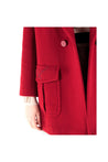 FENDI-OUTLET-SALE-Fendi Fur Collar Wool Coat-ARCHIVIST