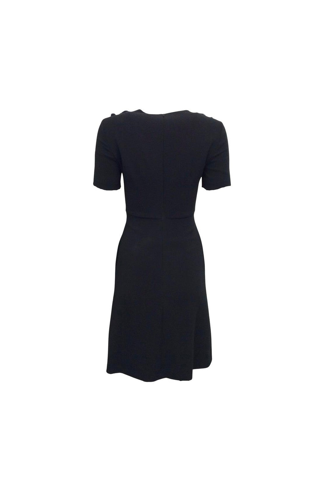 FENDI-OUTLET-SALE-Fendi Knitted Mink Collar Dress-ARCHIVIST