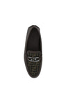 FENDI-OUTLET-SALE-Fendi Leather Monogram Loafers-ARCHIVIST