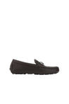 FENDI-OUTLET-SALE-Fendi Leather Monogram Loafers-ARCHIVIST