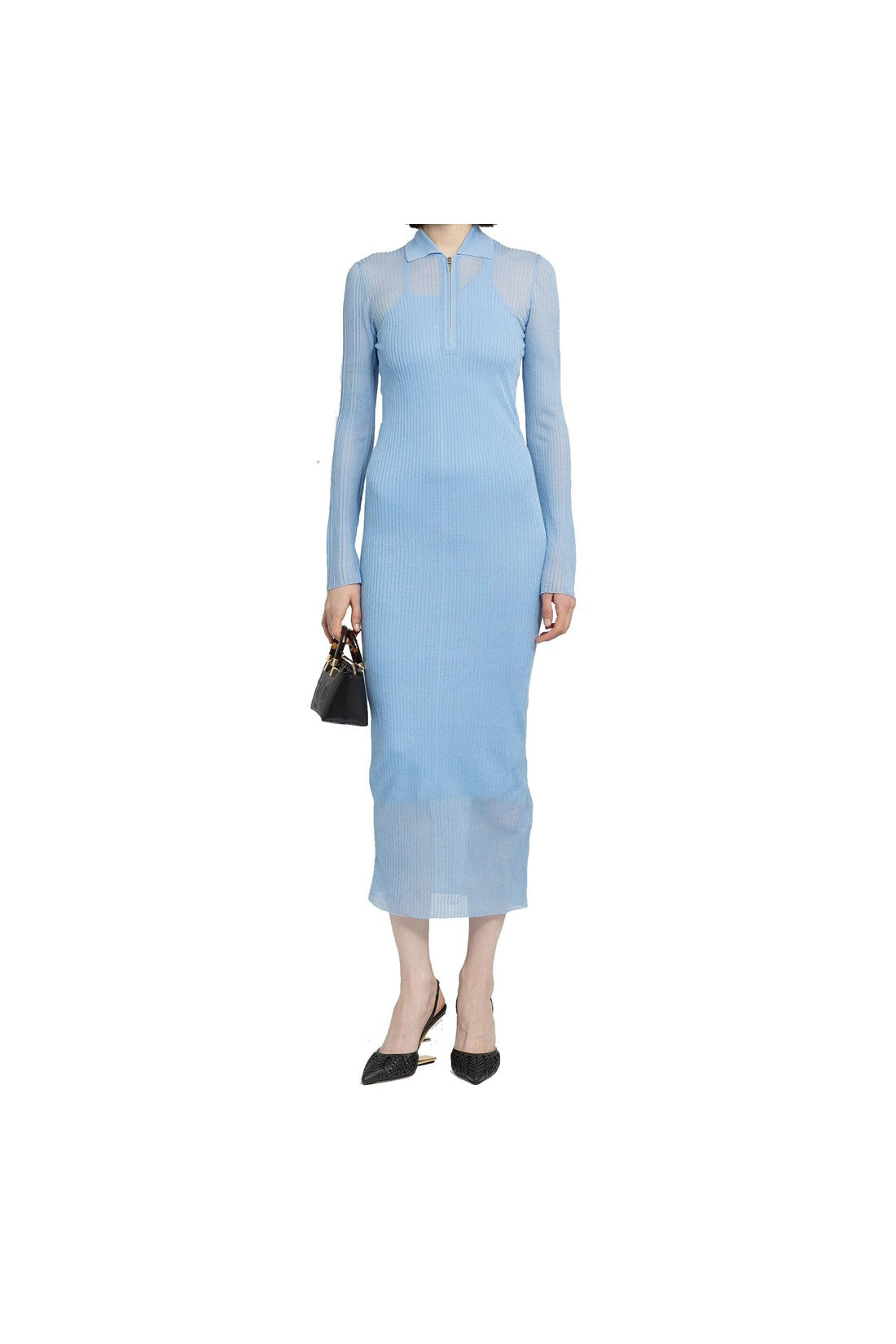 FENDI-OUTLET-SALE-Fendi Silk Dress-ARCHIVIST