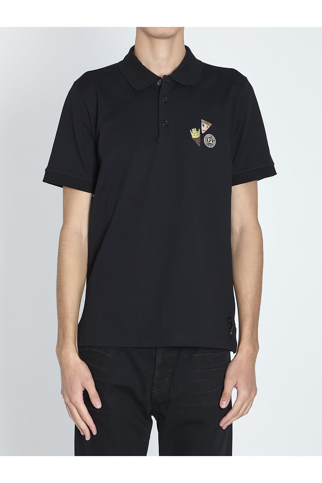 FENDI-OUTLET-SALE-Fendilicious polo shirt-ARCHIVIST