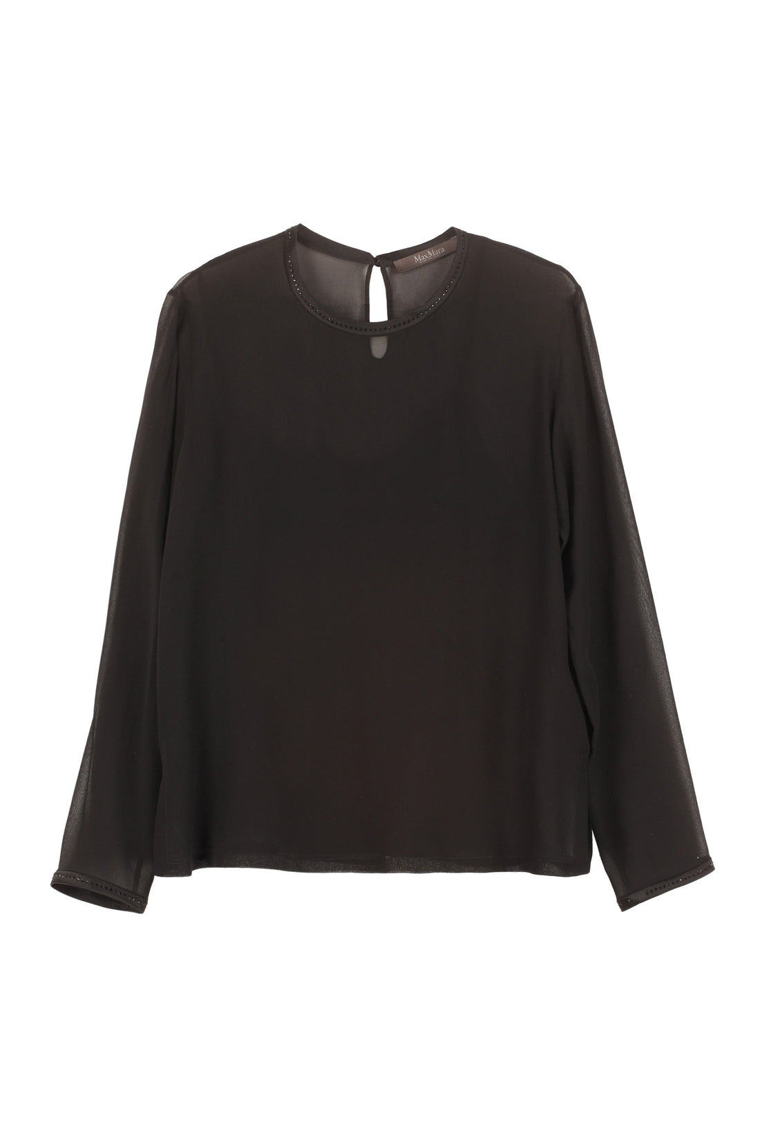 Max Mara-OUTLET-SALE-Ferrara silk blouse-ARCHIVIST