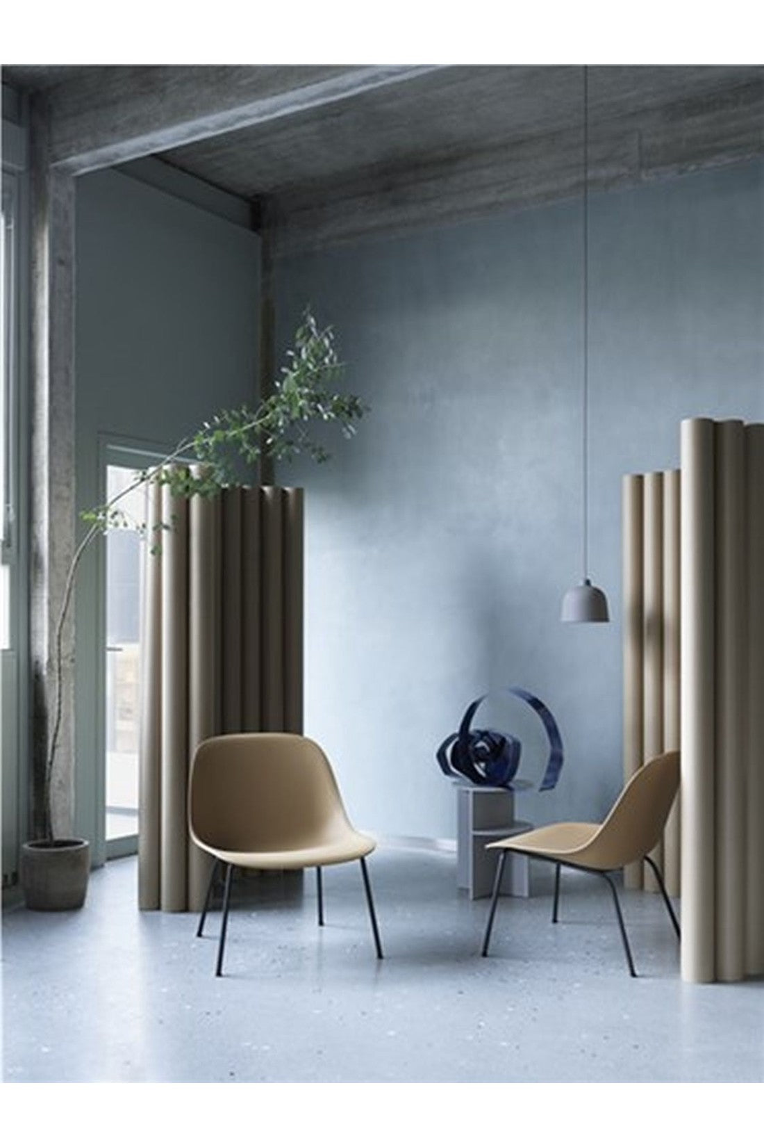 Muuto-OUTLET-SALE-Fiber Lounge Stuhl-ARCHIVIST