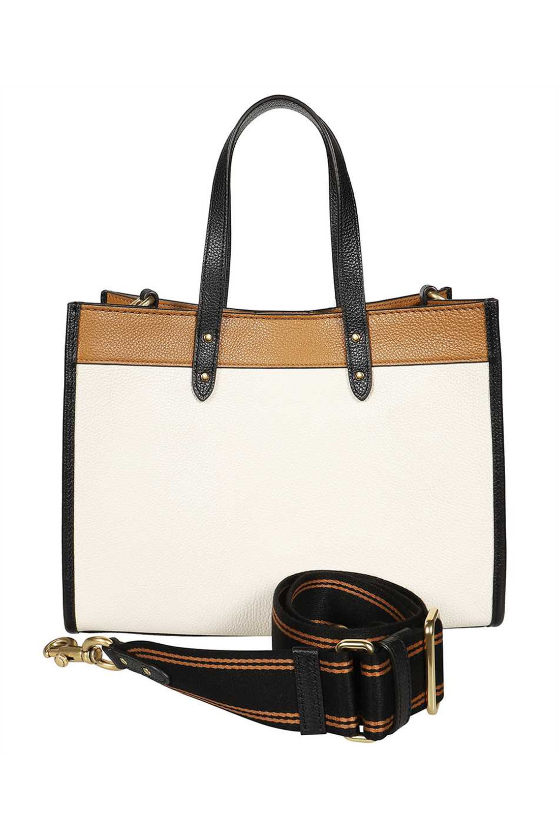 Coach-OUTLET-SALE-Field 30 leather tote-ARCHIVIST