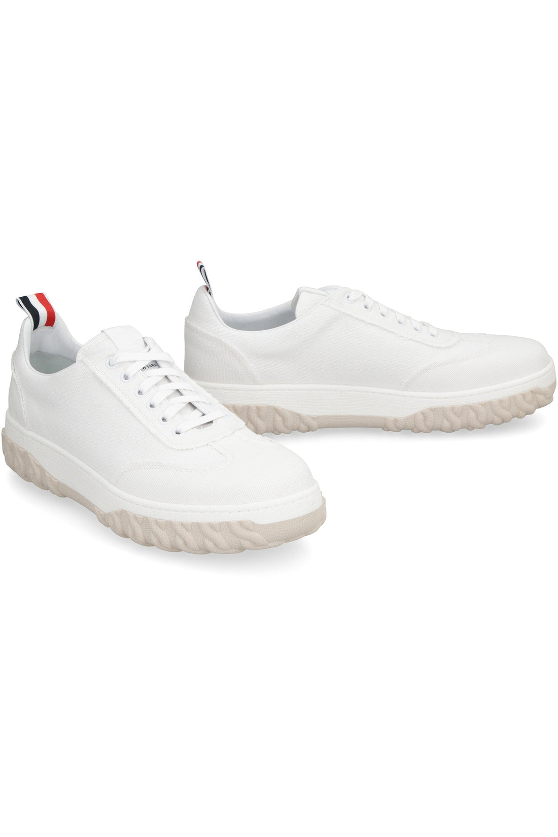 Thom Browne-OUTLET-SALE-Field canvas sneakers-ARCHIVIST